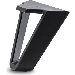 Jensen Sengben Trekant Sort Aluminium 14 cm