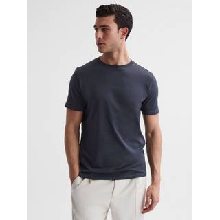 Reiss Reiss Airforce Blue Bless Marl Crew Neck T-Shirt