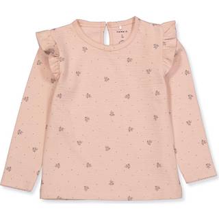 Name It Rose Smoke Blomstret Top