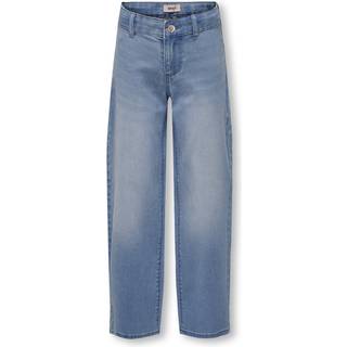 KIDS ONLY KOGSYLVIE wide fit jeans i lyseblå til piger