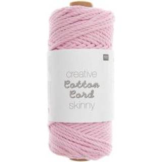 Creative Cotton Cord skinny Makramee-Garn - Rosa