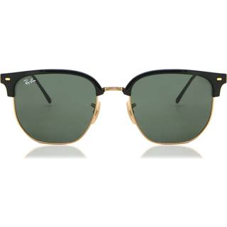 Ray-Ban RB4416F New Clubmaster Asian Fit 601/31 55 Solbriller Mænd Guld - Black on Gold - 55mm