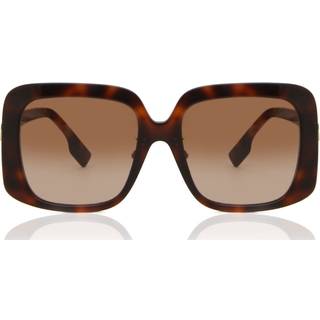 Burberry BE4363F PENELOPE Asian Fit 331613 55 Solbriller Kvinder Tortoiseshell - Light Havana - 55mm