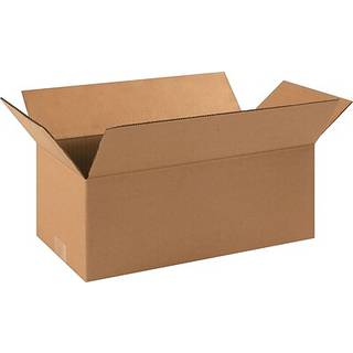 Emballagens grossister 16 x 8 x 6 tommer forsendelsesbokse 25-t?lling (BS160806)