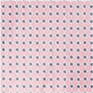 Druckstoff Rautenmuster blassrosa 140cm beschichtet - Blassrosa