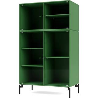 Montana Selection RIPPLE III Vitrineskab 152-Parsley/03-Sort