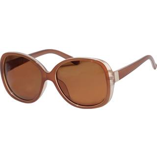 Pilgrim PARKER oversize retro solbriller lysebrun