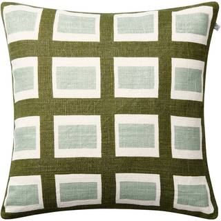 Chhatwal & Jonsson Hira Pudebetræk 50x50 Cm / Cactus Green - Pyntepuder & Betræk Hør Aqua - CC920172-23