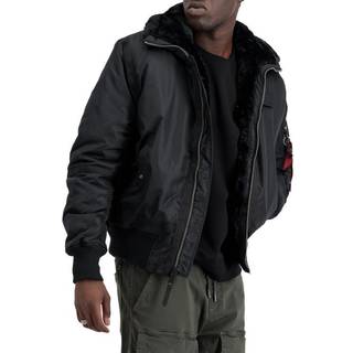 ALPHA INDUSTRIES Herren Jacke schwarz unifarben