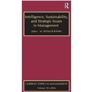 Intelligence, Sustainability, and Strategic Issues in Management