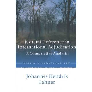 Judicial Deference in International Adjudication