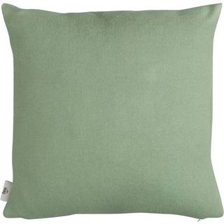 Røros Tweed Stemor Pude 50x50 Cm - Pyntepuder & Betræk Norsk Lammeuld Misty Green - 106573