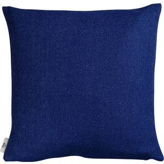 Røros Tweed Stemor Pude 50x50 Cm - Pyntepuder & Betræk Norsk Lammeuld Deep Blue - 106576