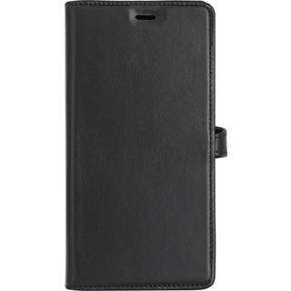Samsung Galaxy S24 Ultra Buffalo 2-in-1 Wallet Ægte Læder Magnet Flip Cover m. Pung - Sort