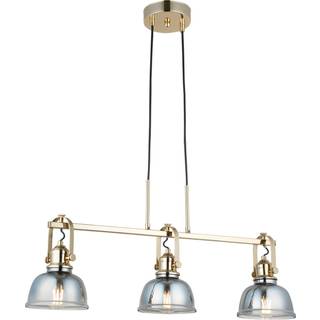 Pendellampe Mago, guld, 3 lyskilder