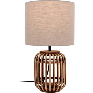 Lindby - Marzanna Bordlampe Grey/Wood