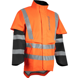 Husqvarna Regnjakke Protect High-Viz, Functional - Str. Xl -