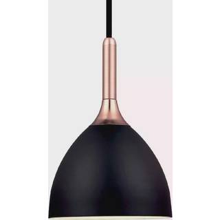 Halo Design BELLEVUE Pendel Ø24 sort / kobber - 741724