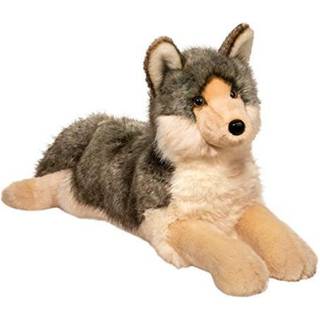 Douglas Niko Wolf Storplysende udstoppet dyr