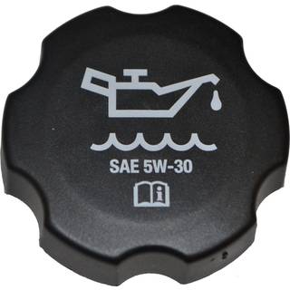 ACDELCO GM Original udstyr FC208 Motoroliefyldt cap sort sort