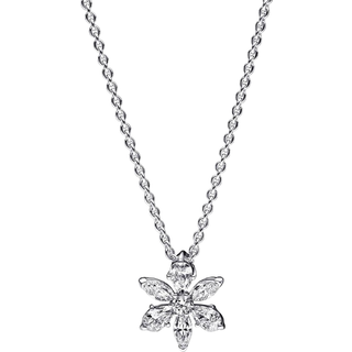 Pandora 392387C01-45 Damen-Halskette Silber 925 Funkelndes Herbarium