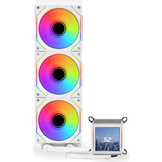 Lian Li Galahad II LCD INF 360 - White - CPU Vandkøling - Max 29 dBA