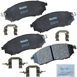 BENDIX Prioritet1 CFC888 FRONTBREMS PARS TIL INFINITI EX35 EX37 FX35 FX37 FX45 G25 G35 G37 M35 M35H M37 M45 M56 Q40 Q45 Q70 Q70L QX50 QX70 NISSAN
