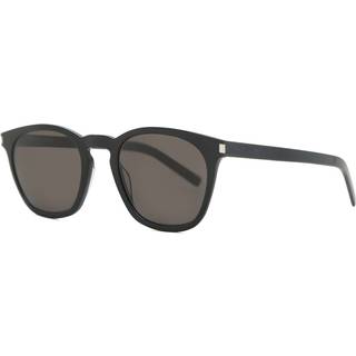 SAINT LAURENT Unisex SL 28 SLIM 001 Solbriller Acetat Sort Sort Firkantet Normal