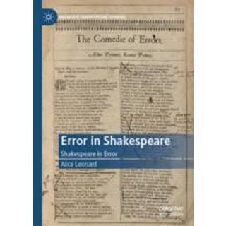 Error in Shakespeare