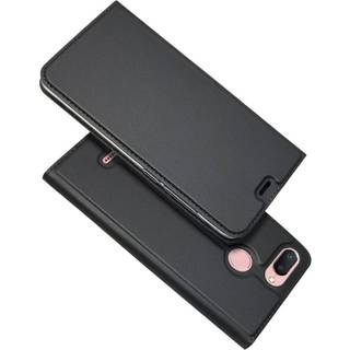 Xiaomi Redmi 6 mobiletui i kunstlæder med kortholder - Sort