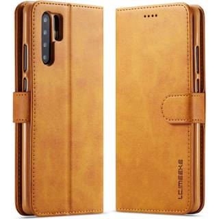 LC.IMEEKE Huawei P30 Pro læderetui - Brun