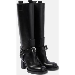 Burberry Stirrup leather knee-high boots - black - EU 38.5