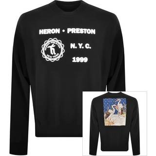 Heron Preston Medieval Heron Sweatshirt Black