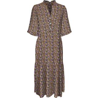 VERO MODA dame kjole VMEASY - Radiant Yellow Cille - S