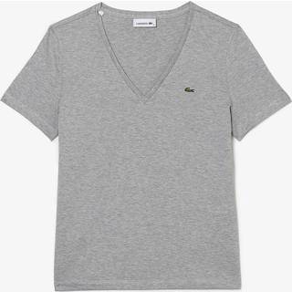 Lacoste Kvinde T-shirt V-hals