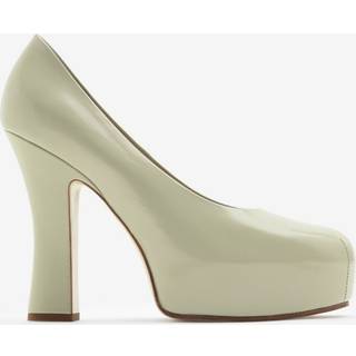 Burberry 130 leather platform pumps - neutrals - EU 41