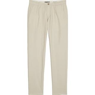 Marc O'Polo Herren Bundfaltenhose beige