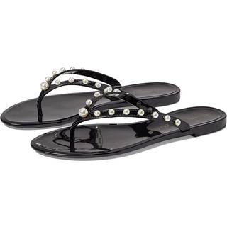 Stuart Weitzman Goldie Jelly Flip Flop - Woman Flats And Loafers Black 36.5