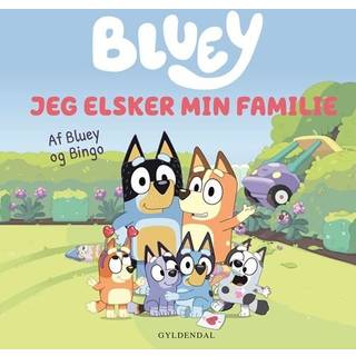 Bluey bog – Jeg elsker min familie