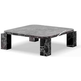 New Works Atlas Coffee Table Sofabord 82x82 cm Costa Black Marble