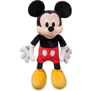 Disney Store Official Mickey Mouse Medium Soft Plush Toy Medium 17 3/4 tommer ikonisk koset karakter med klassiske broderede funktioner, der er e