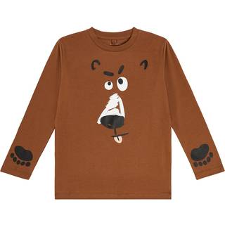Stella McCartney Kids Printed cotton T-shirt - brown - Y 6
