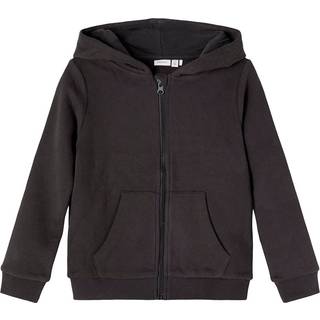 Name It Black Hoodie Sweatcardigan