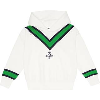 Polo Ralph Lauren Kids Cotton-blend hoodie - white - Y 7