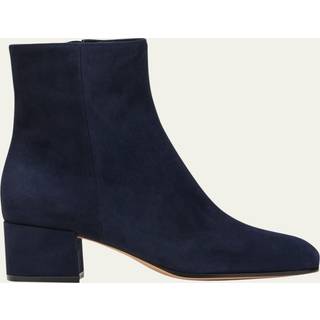 Gianvito Rossi 45 suede ankle boots - blue - EU 39.5