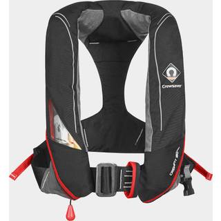 Oppustelig redningsvest Crewsaver Crewfit+ Pro 180N, automatisk, sort + kulsyrepatron 38 gram, One-Size (&gt; 40 kg)