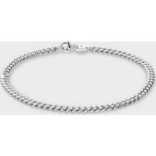 IX Curb Anklet Silver
