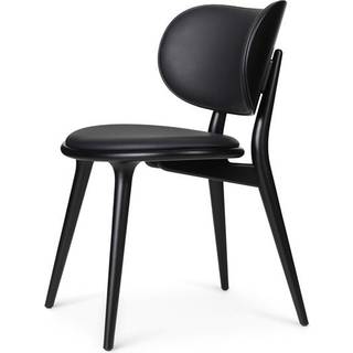 Mater The Dining Chair Spisestol Sortbejdset Birk - Stole Læder Black Stained Beech - 01204