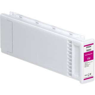 Epson T8003 - vivid magenta - original - ink cartridge - Blækpatron Levende rød