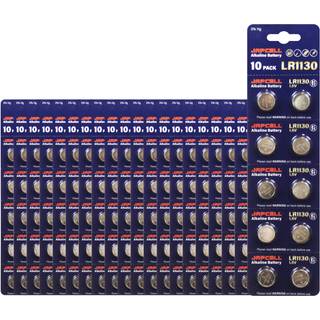 Japcell LR1130 / LR54 alkaline knapcelle batterier - 200 stk.